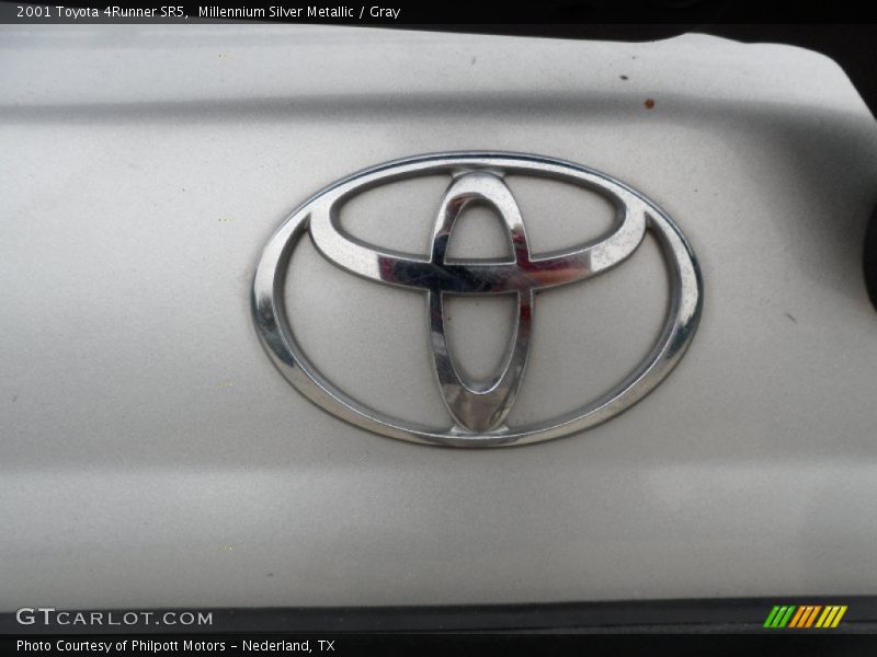 Millennium Silver Metallic / Gray 2001 Toyota 4Runner SR5
