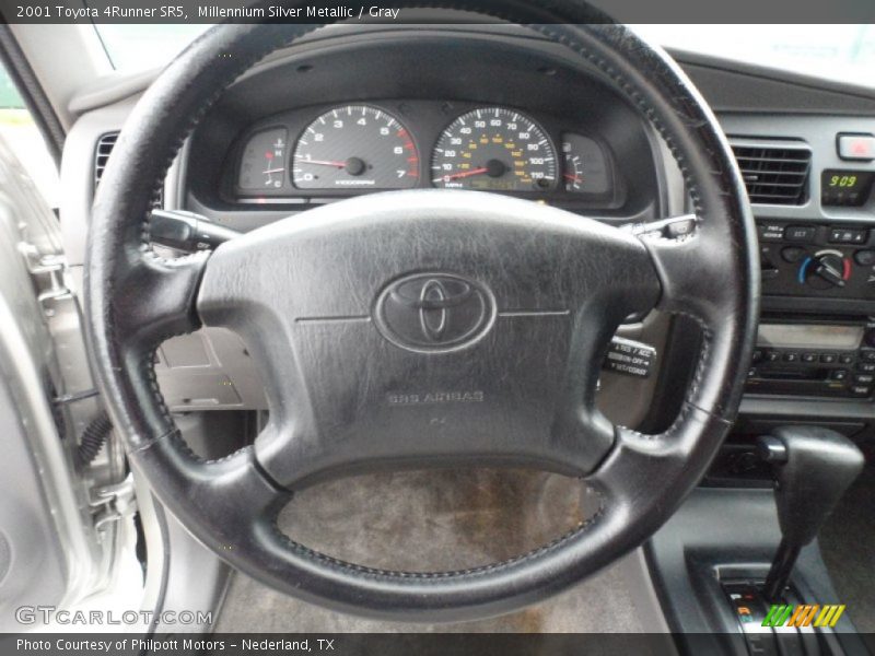 Millennium Silver Metallic / Gray 2001 Toyota 4Runner SR5