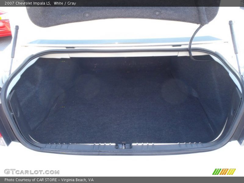 White / Gray 2007 Chevrolet Impala LS