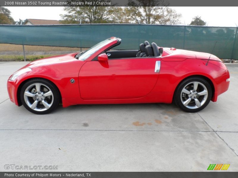  2008 350Z Touring Roadster Nogaro Red