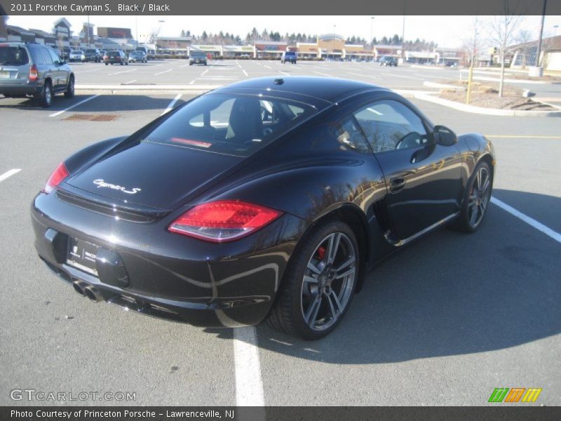 Black / Black 2011 Porsche Cayman S