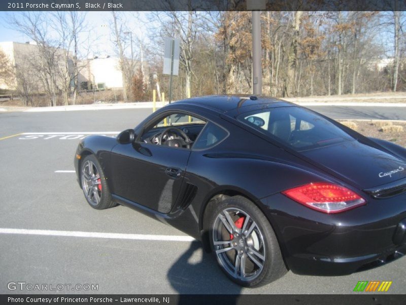 Black / Black 2011 Porsche Cayman S