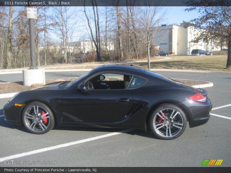 Black / Black 2011 Porsche Cayman S