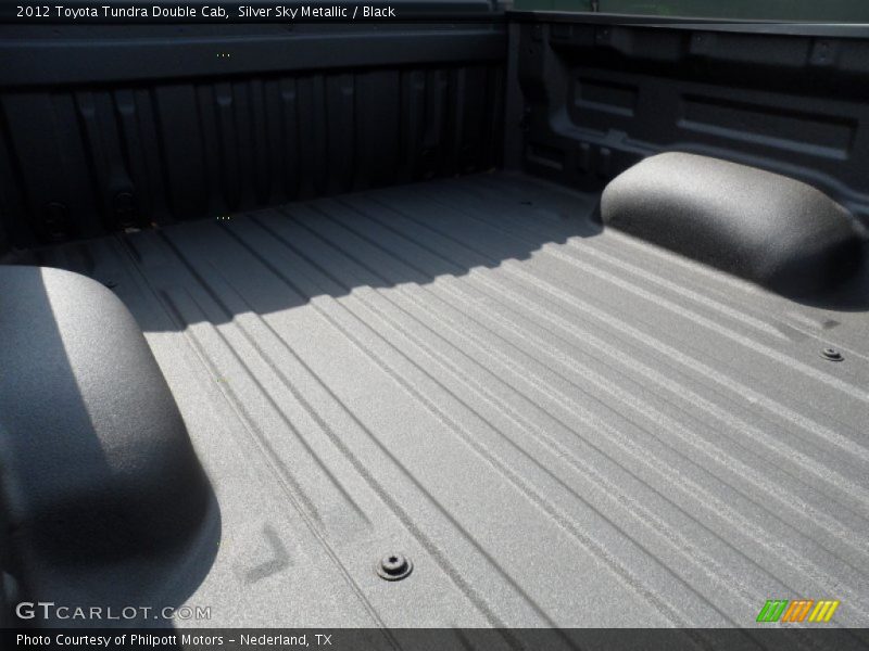 Silver Sky Metallic / Black 2012 Toyota Tundra Double Cab