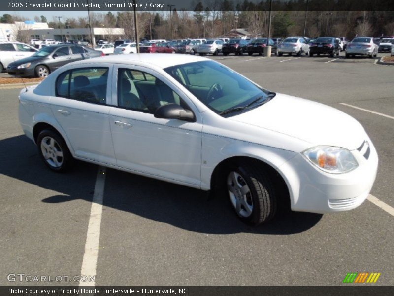 Summit White / Gray 2006 Chevrolet Cobalt LS Sedan