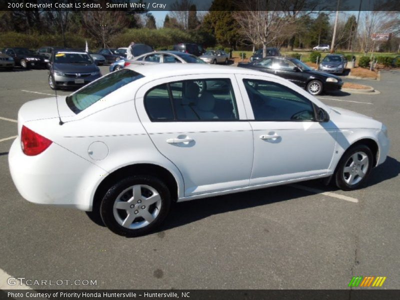 Summit White / Gray 2006 Chevrolet Cobalt LS Sedan