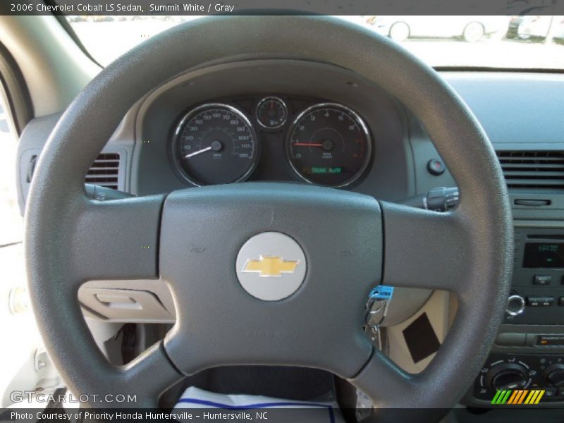 Summit White / Gray 2006 Chevrolet Cobalt LS Sedan