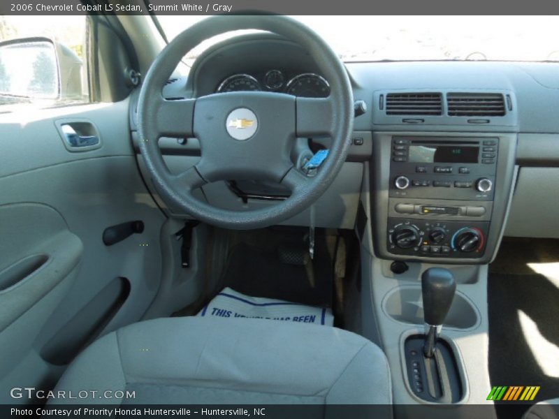 Summit White / Gray 2006 Chevrolet Cobalt LS Sedan