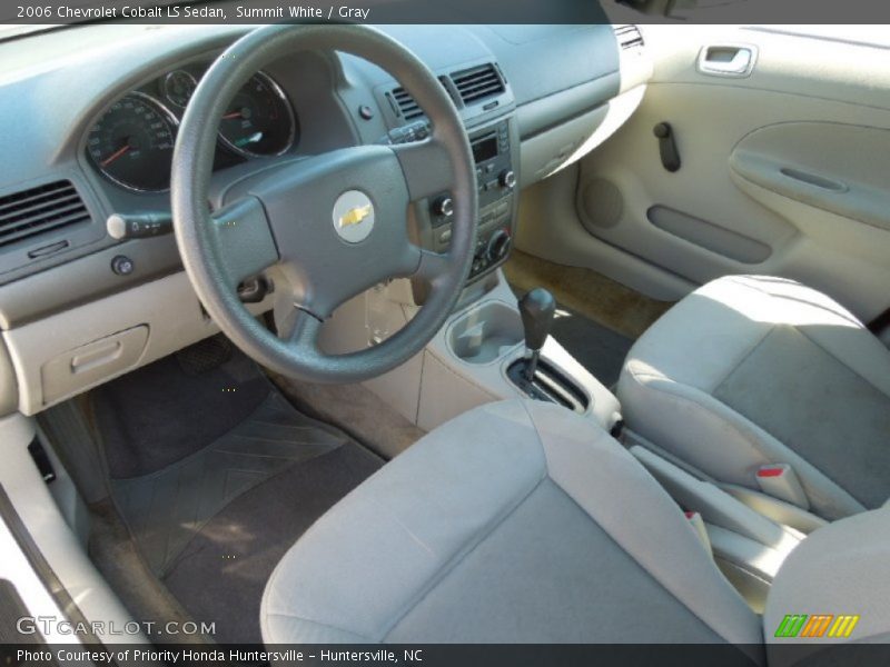 Summit White / Gray 2006 Chevrolet Cobalt LS Sedan