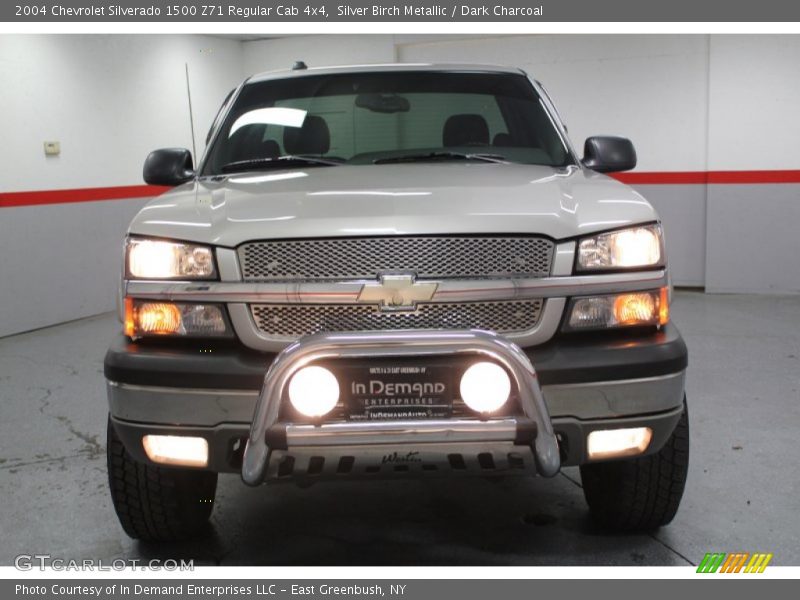 Silver Birch Metallic / Dark Charcoal 2004 Chevrolet Silverado 1500 Z71 Regular Cab 4x4