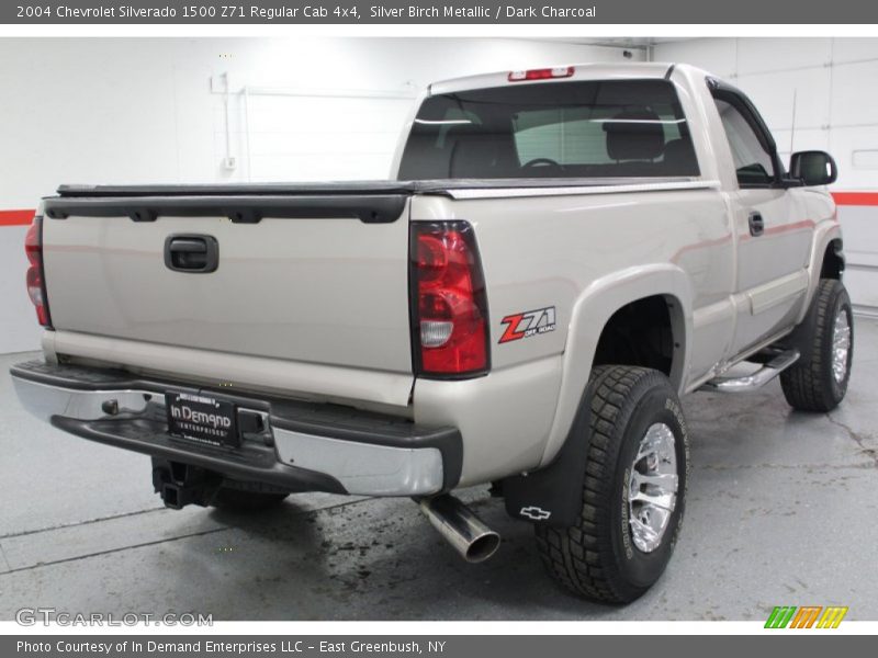 Silver Birch Metallic / Dark Charcoal 2004 Chevrolet Silverado 1500 Z71 Regular Cab 4x4