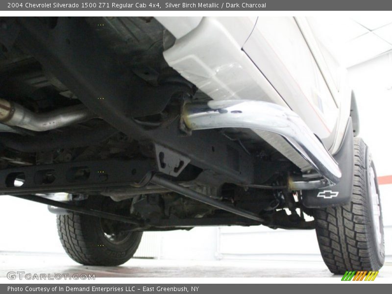 Silver Birch Metallic / Dark Charcoal 2004 Chevrolet Silverado 1500 Z71 Regular Cab 4x4