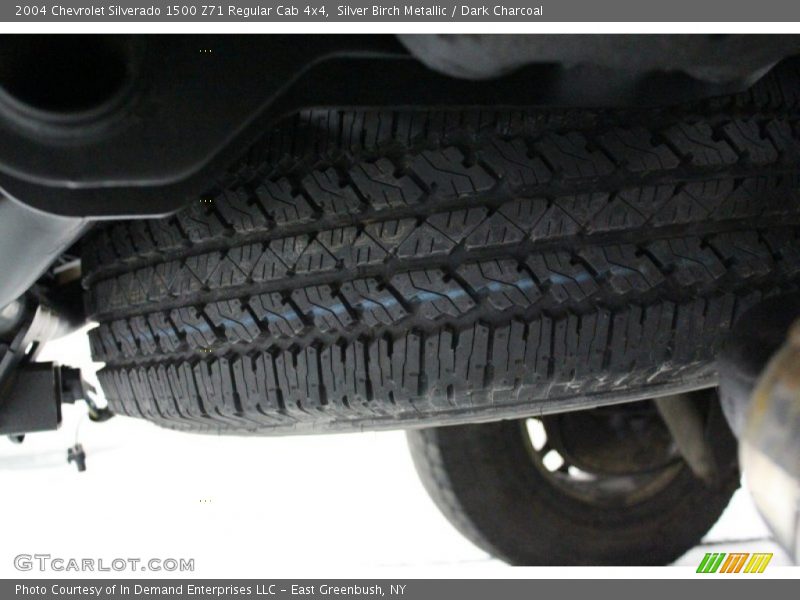 Silver Birch Metallic / Dark Charcoal 2004 Chevrolet Silverado 1500 Z71 Regular Cab 4x4