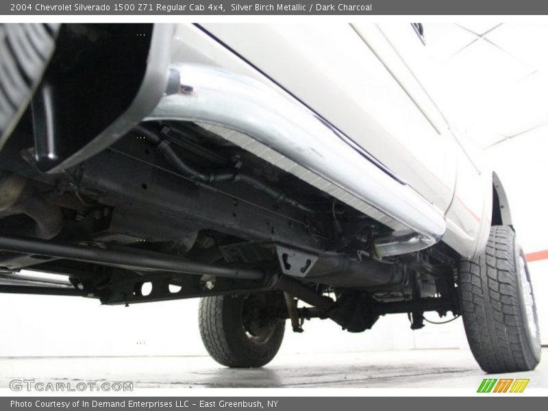 Silver Birch Metallic / Dark Charcoal 2004 Chevrolet Silverado 1500 Z71 Regular Cab 4x4