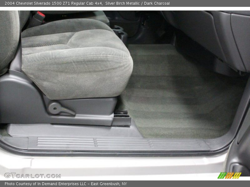 Silver Birch Metallic / Dark Charcoal 2004 Chevrolet Silverado 1500 Z71 Regular Cab 4x4