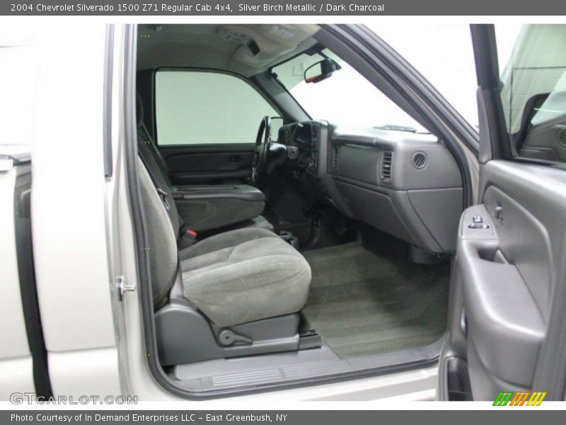 Silver Birch Metallic / Dark Charcoal 2004 Chevrolet Silverado 1500 Z71 Regular Cab 4x4