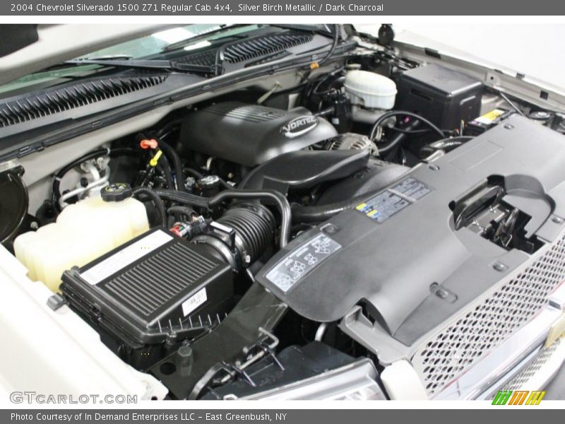 Silver Birch Metallic / Dark Charcoal 2004 Chevrolet Silverado 1500 Z71 Regular Cab 4x4