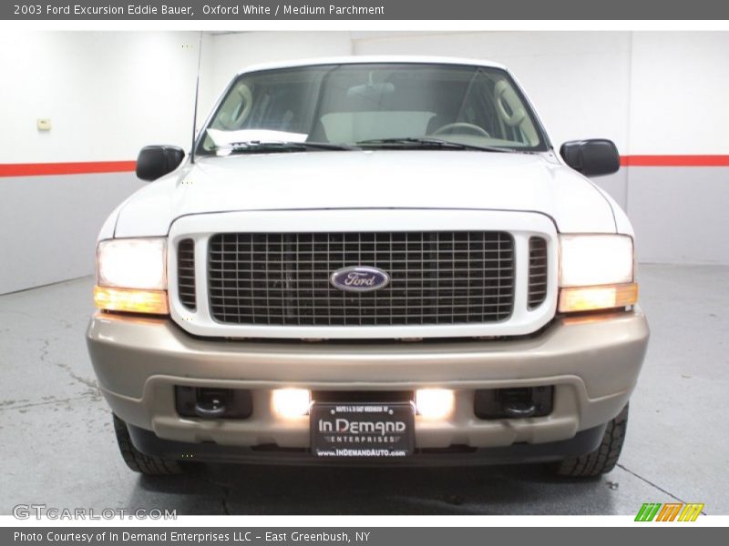 Oxford White / Medium Parchment 2003 Ford Excursion Eddie Bauer