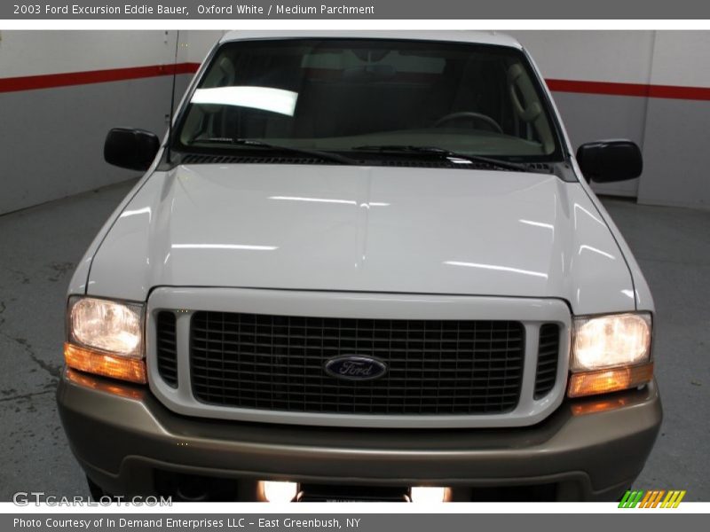 Oxford White / Medium Parchment 2003 Ford Excursion Eddie Bauer