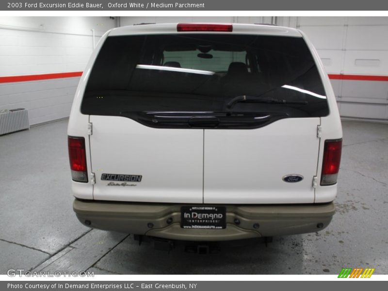 Oxford White / Medium Parchment 2003 Ford Excursion Eddie Bauer