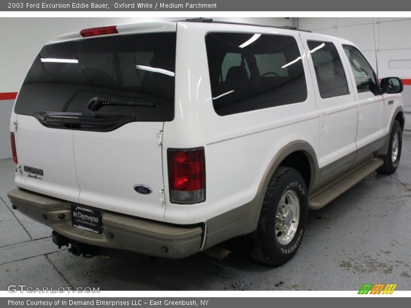 Oxford White / Medium Parchment 2003 Ford Excursion Eddie Bauer