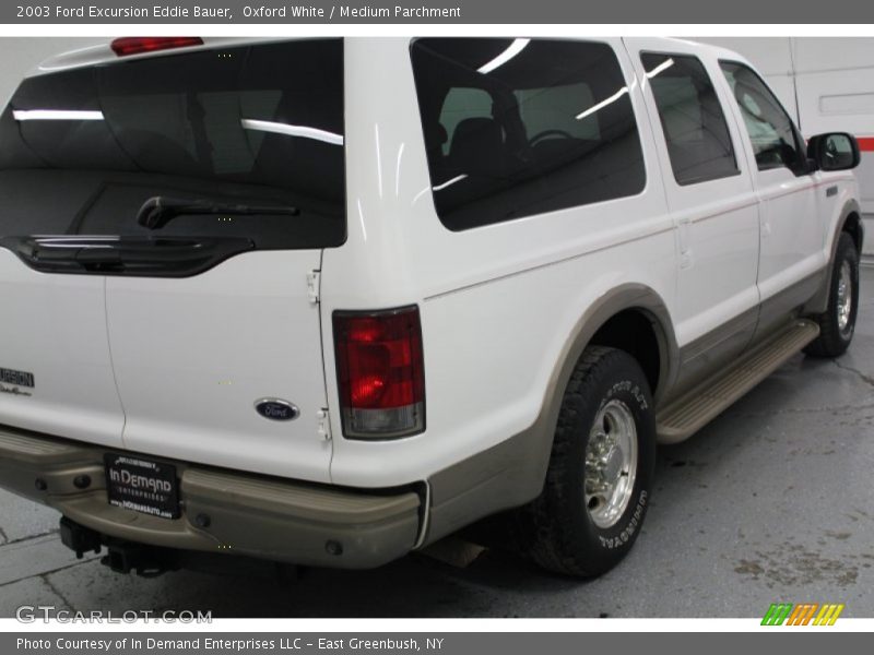 Oxford White / Medium Parchment 2003 Ford Excursion Eddie Bauer