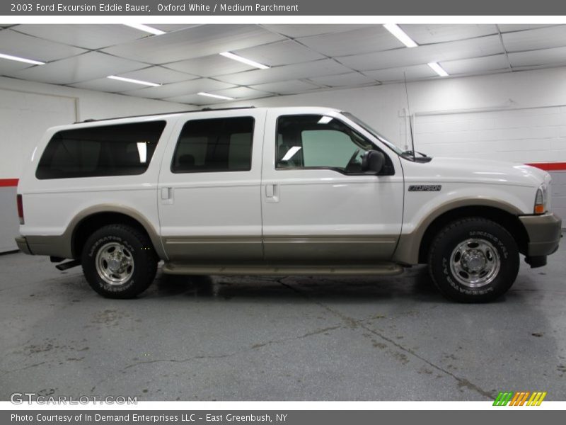 Oxford White / Medium Parchment 2003 Ford Excursion Eddie Bauer