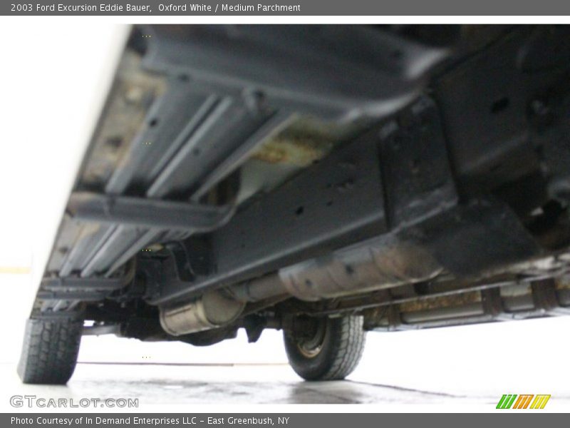 Oxford White / Medium Parchment 2003 Ford Excursion Eddie Bauer