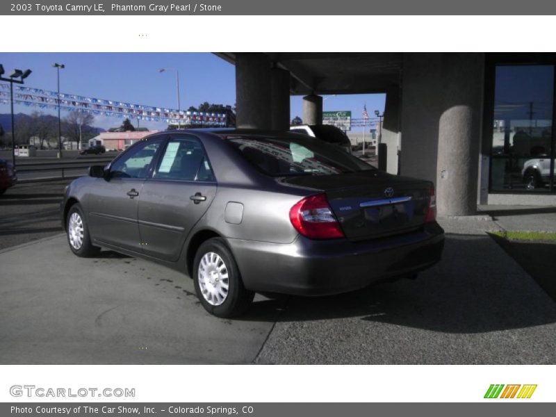 Phantom Gray Pearl / Stone 2003 Toyota Camry LE