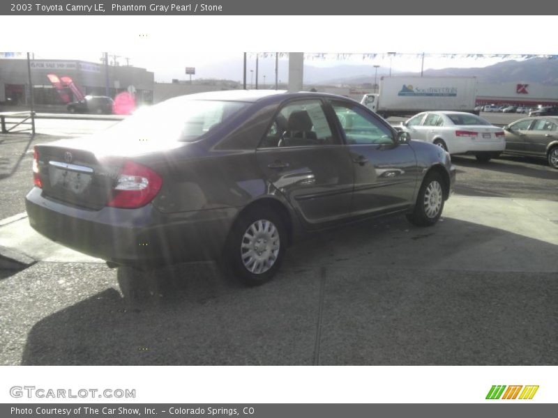 Phantom Gray Pearl / Stone 2003 Toyota Camry LE