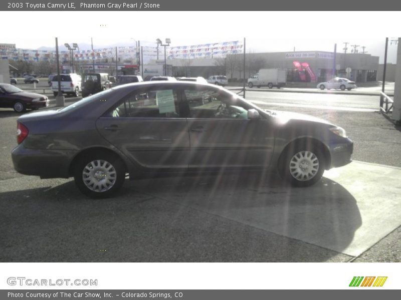 Phantom Gray Pearl / Stone 2003 Toyota Camry LE
