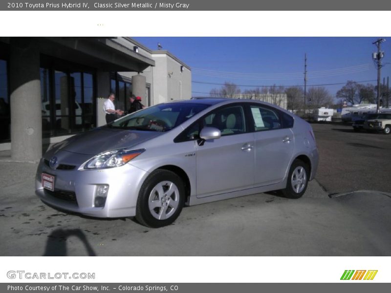 Classic Silver Metallic / Misty Gray 2010 Toyota Prius Hybrid IV
