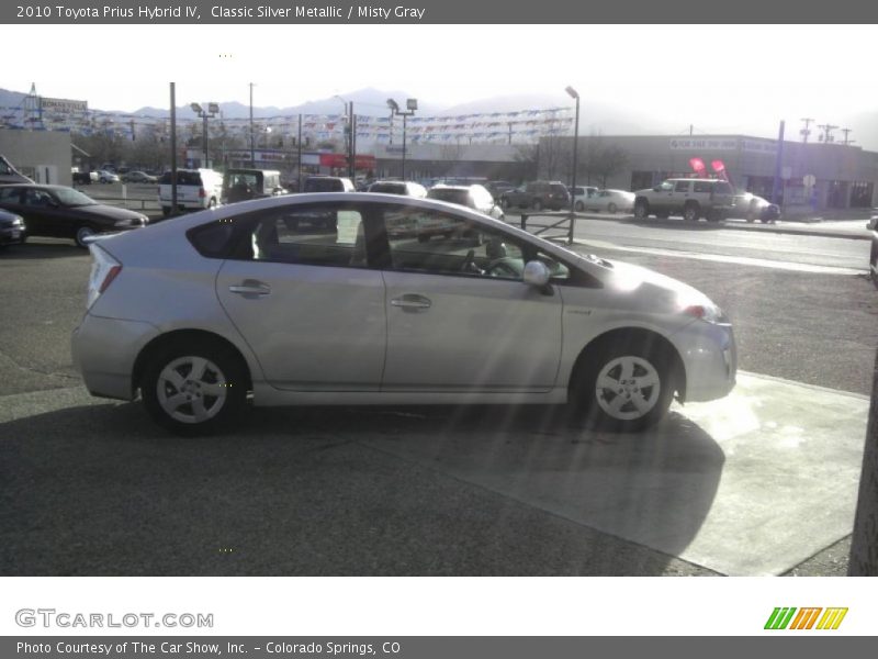 Classic Silver Metallic / Misty Gray 2010 Toyota Prius Hybrid IV