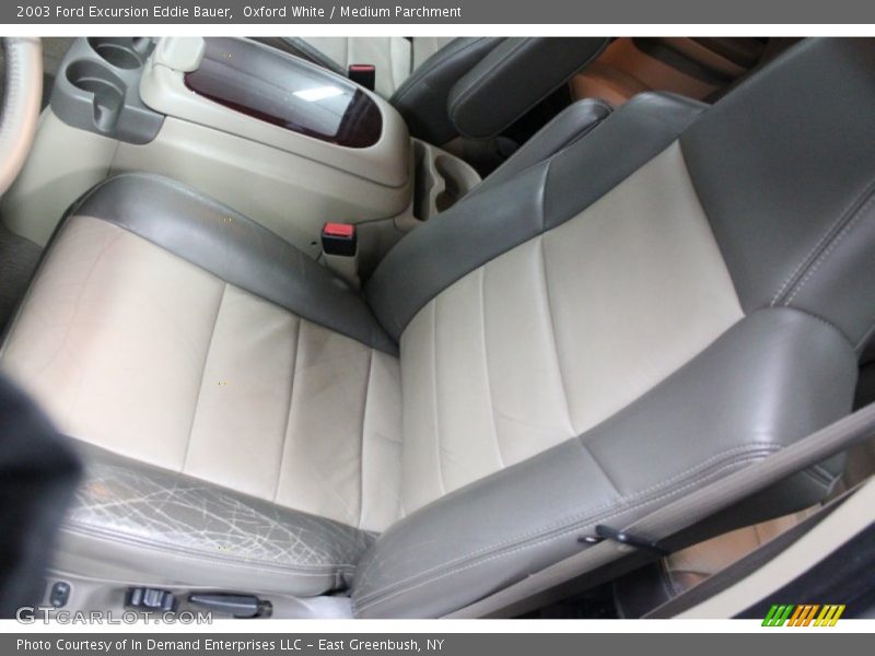 Oxford White / Medium Parchment 2003 Ford Excursion Eddie Bauer