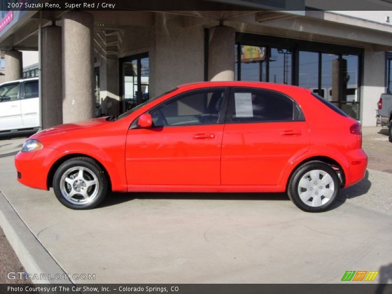 Super Red / Grey 2007 Suzuki Reno