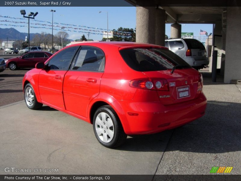 Super Red / Grey 2007 Suzuki Reno