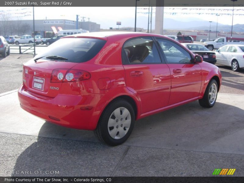 Super Red / Grey 2007 Suzuki Reno