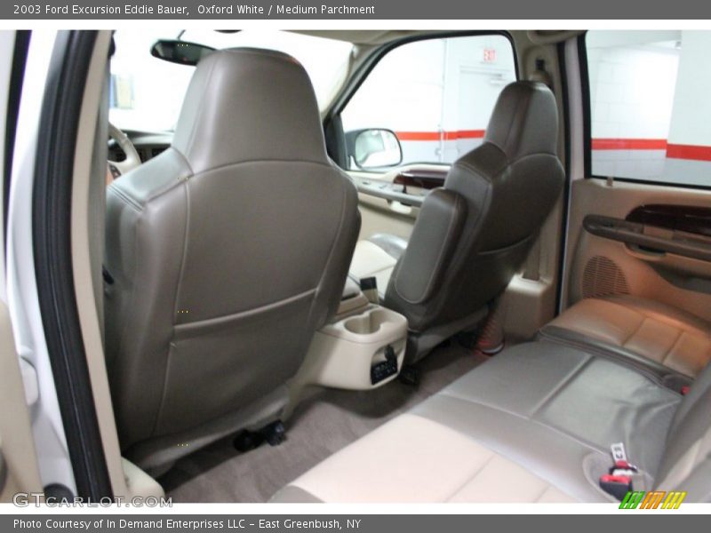 Oxford White / Medium Parchment 2003 Ford Excursion Eddie Bauer
