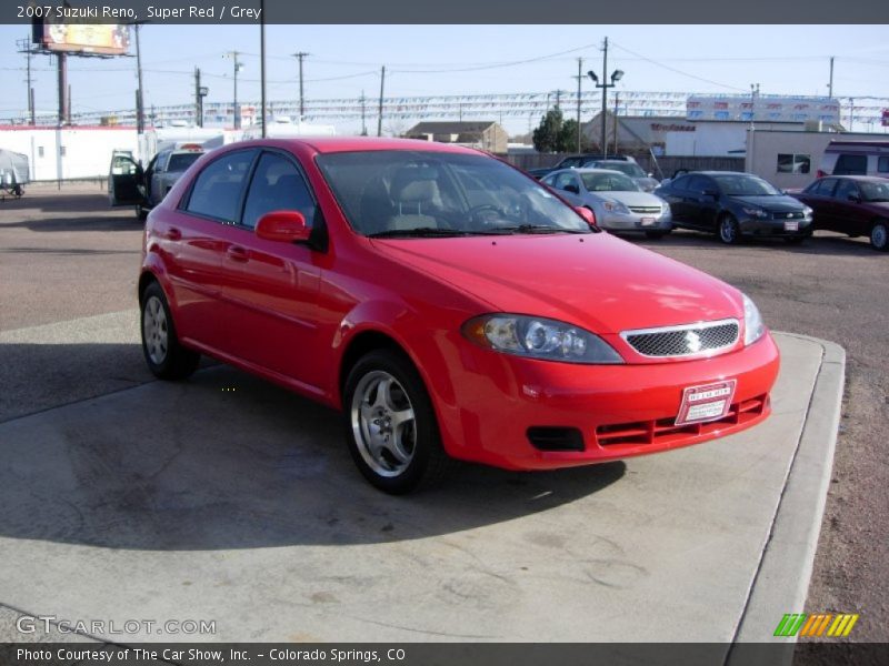 Super Red / Grey 2007 Suzuki Reno