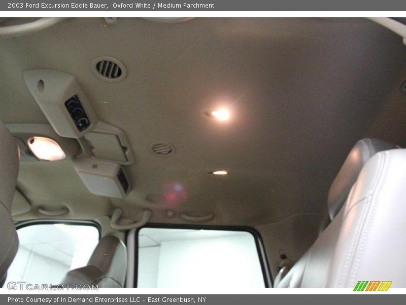 Oxford White / Medium Parchment 2003 Ford Excursion Eddie Bauer