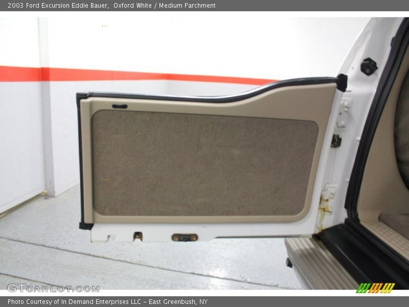 Oxford White / Medium Parchment 2003 Ford Excursion Eddie Bauer