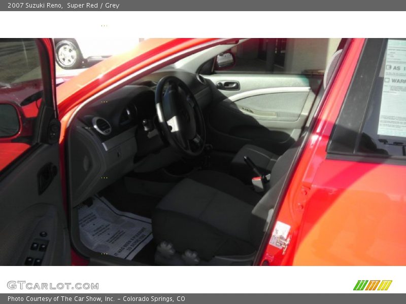 Super Red / Grey 2007 Suzuki Reno