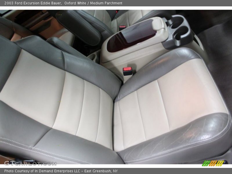 Oxford White / Medium Parchment 2003 Ford Excursion Eddie Bauer