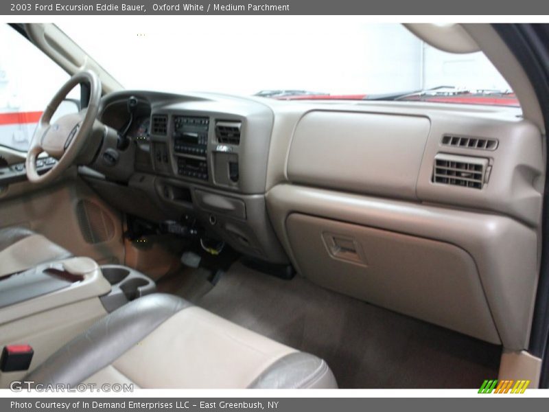 Oxford White / Medium Parchment 2003 Ford Excursion Eddie Bauer