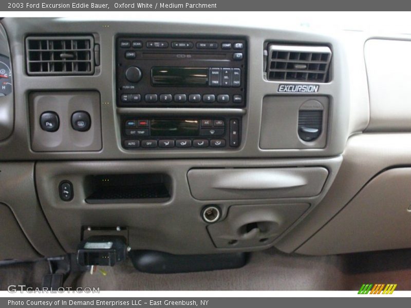 Oxford White / Medium Parchment 2003 Ford Excursion Eddie Bauer