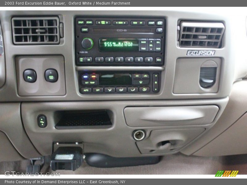 Controls of 2003 Excursion Eddie Bauer