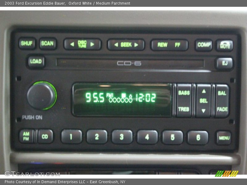 Audio System of 2003 Excursion Eddie Bauer