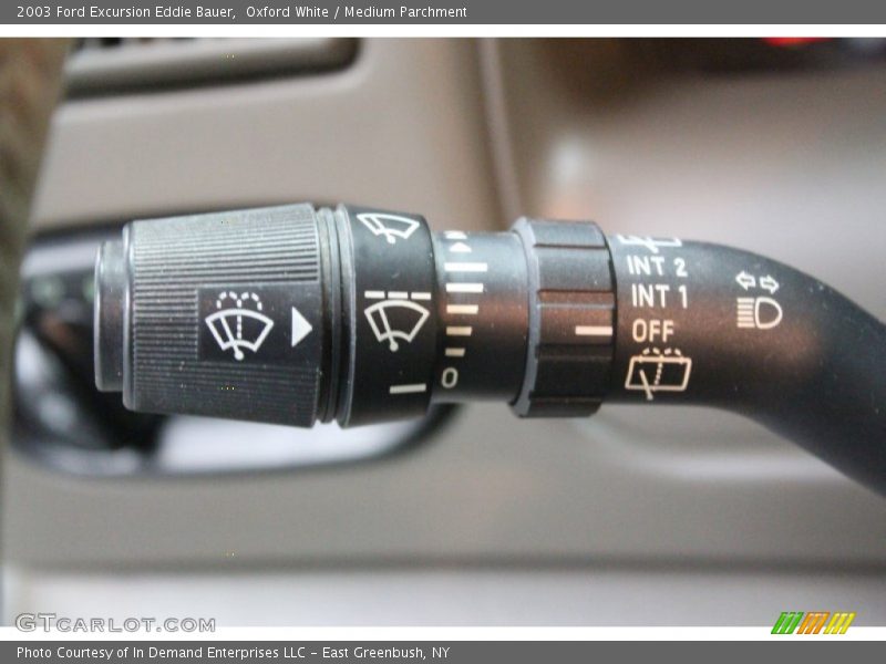 Controls of 2003 Excursion Eddie Bauer