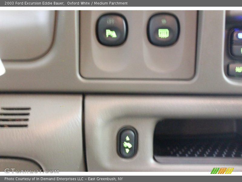 Oxford White / Medium Parchment 2003 Ford Excursion Eddie Bauer