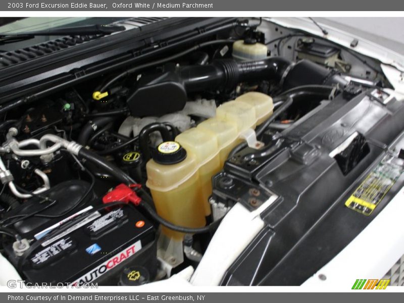 Oxford White / Medium Parchment 2003 Ford Excursion Eddie Bauer